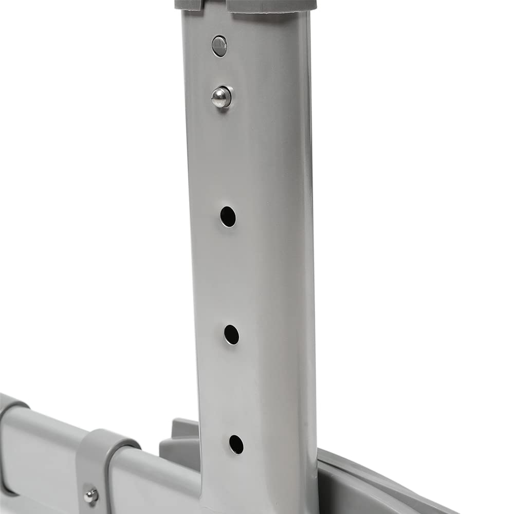 HUOLE Lit Cododo Bebe Berceau Bebe à 4 Niveaux, Couffin pour Dormir Ensemble en Toute Sécurité, Lit d'enfant Portable Facile à Plier pour Nouveau-né/Nourrisson-104 * 52 * 100-110 cm - Blanc cassé