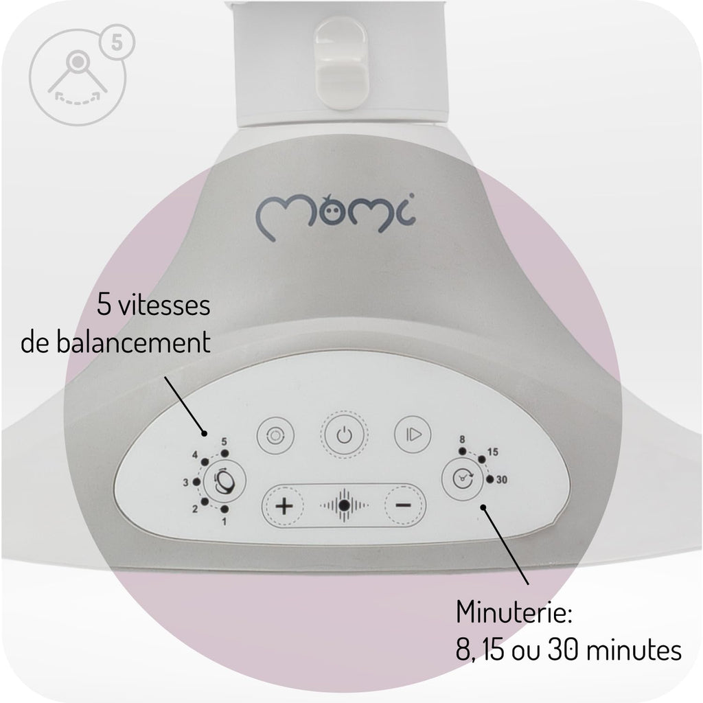 Balancelle Bébé Bluetooth MoMi