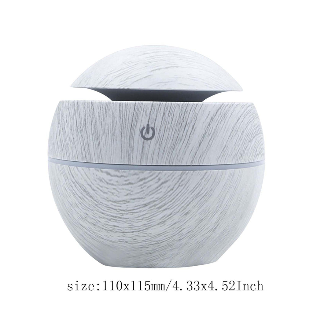 Diffuseur d'Huiles Essentielles 300ml – Humidificateur Ultrasonique avec Veilleuse LED