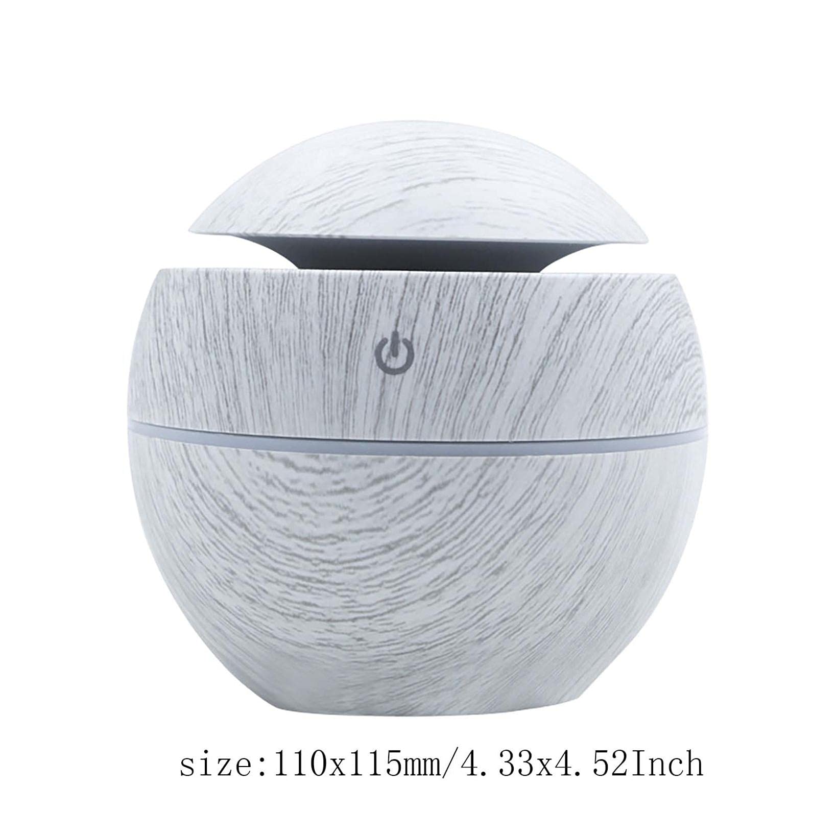 Diffuseur d'Huiles Essentielles 300ml – Humidificateur Ultrasonique avec Veilleuse LED