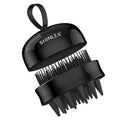 SHINLEA Brosse Massage Cuir Chevelu - Scalp Massager pour Nettoyage en Profondeur, Brosse à Cheveux en Silicone à Double Face, Exfoliation Réduit les Pellicules, pour Cheveux Humides & Secs