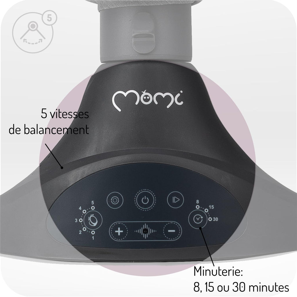 Balancelle Bébé Bluetooth MoMi