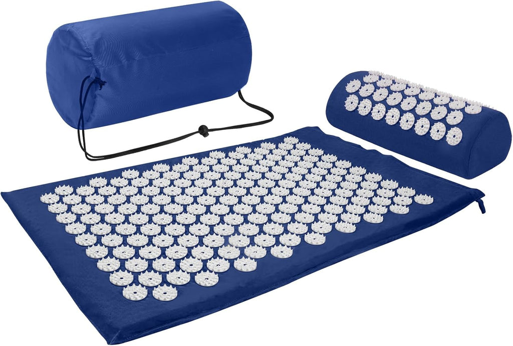 Tapis d'acupression, Tapis d'acupuncture, Tapis d'acupression pour soulager les douleurs de dos et de cou, Ensemble de tapis d'acupression pour la relaxation musculaire et la réduction du stress