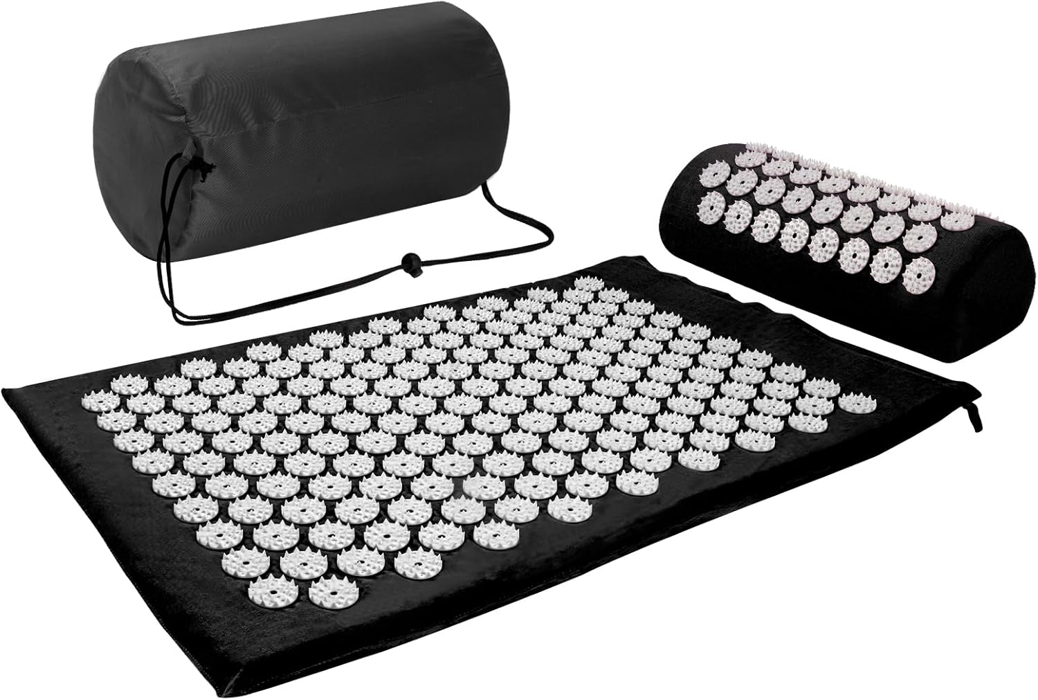 Tapis d'acupression, Tapis d'acupuncture, Tapis d'acupression pour soulager les douleurs de dos et de cou, Ensemble de tapis d'acupression pour la relaxation musculaire et la réduction du stress